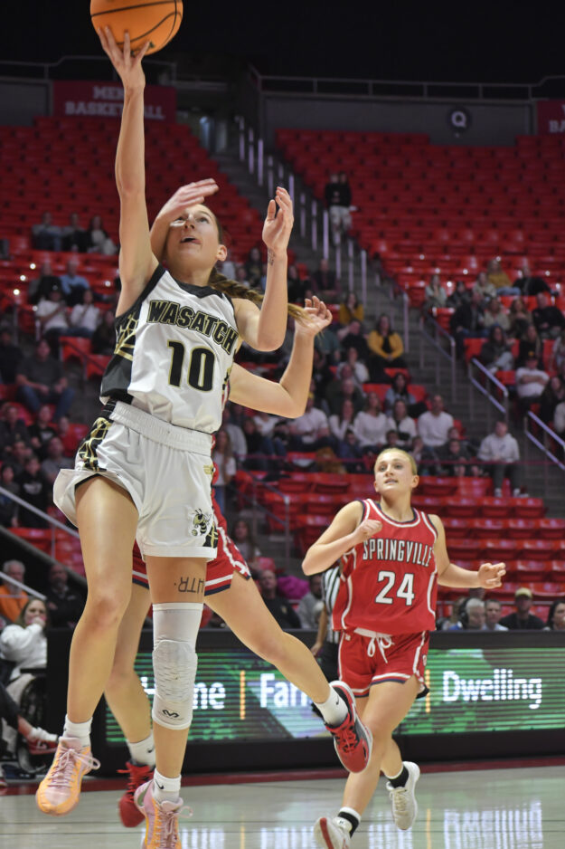 Cinderella run Wasatch girls basketball beats Springville in 5A